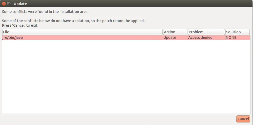 Android Studio ubuntu update issue