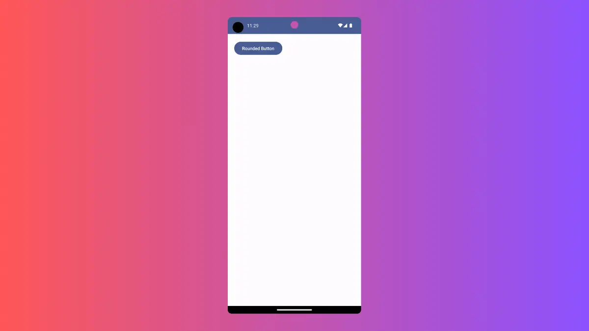 How to Create Rounded Button in Android Jetpack Compose