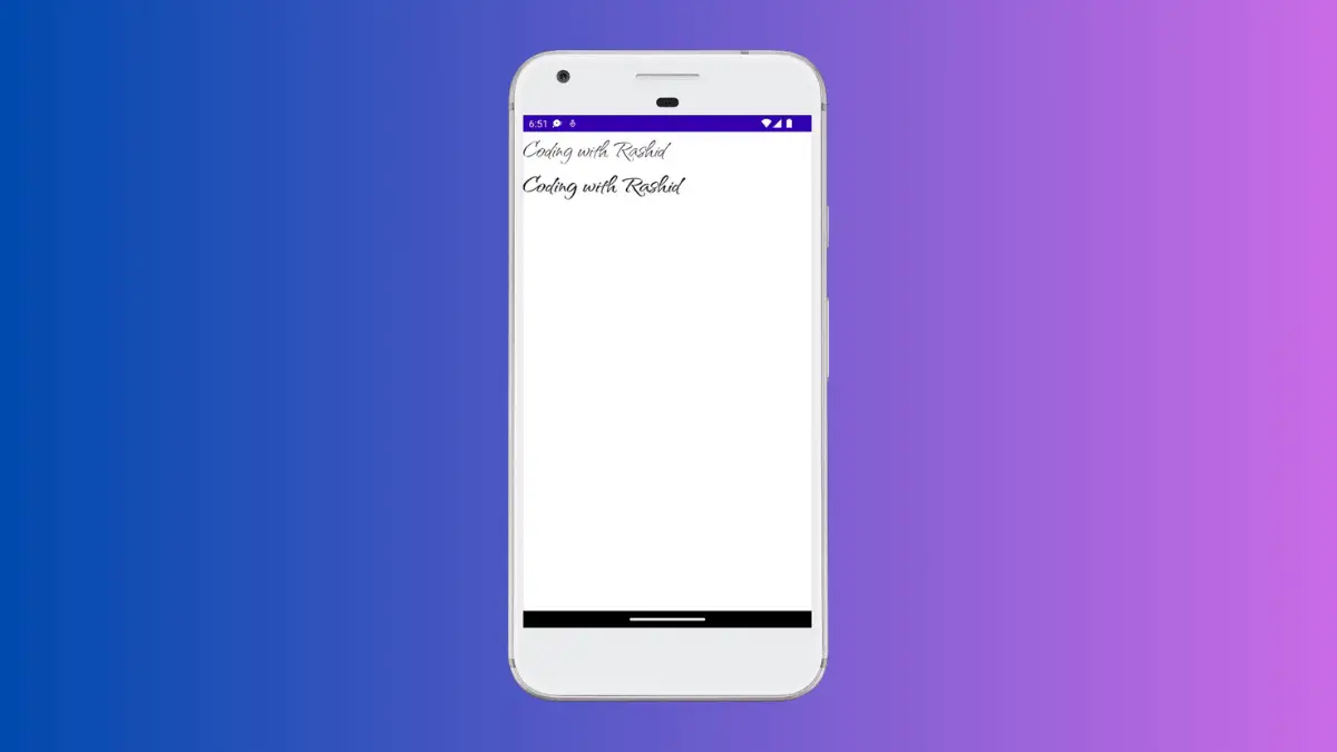 How to add Custom Fonts in Android Jetpack Compose