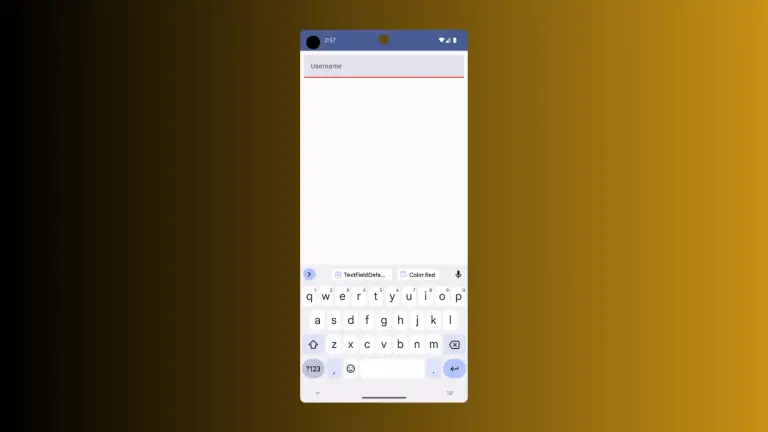 How to Change TextField Indicator Color in Android Jetpack Compose