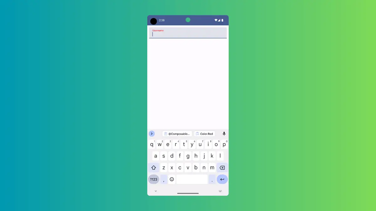 How to Change TextField Label Color in Android Jetpack Compose
