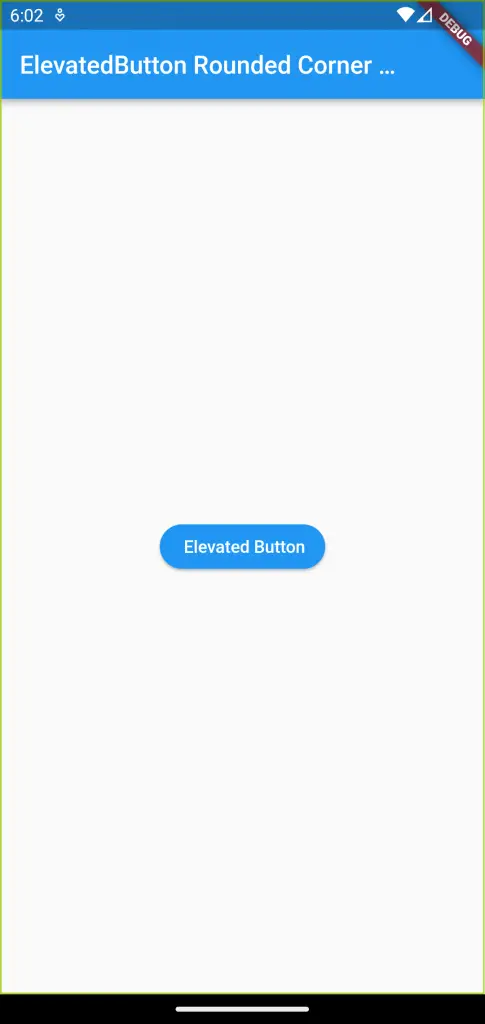 flutter elevatedbutton rounded corners