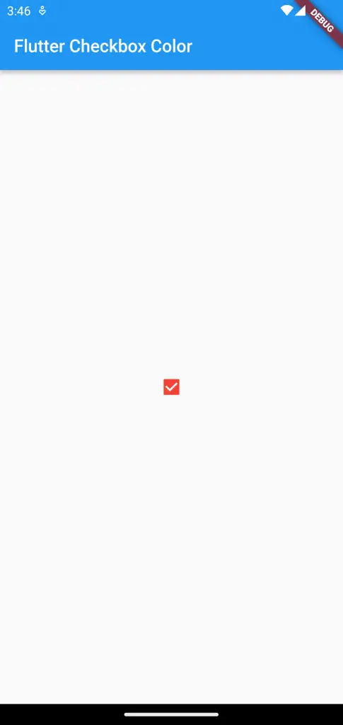 flutter checkbox color