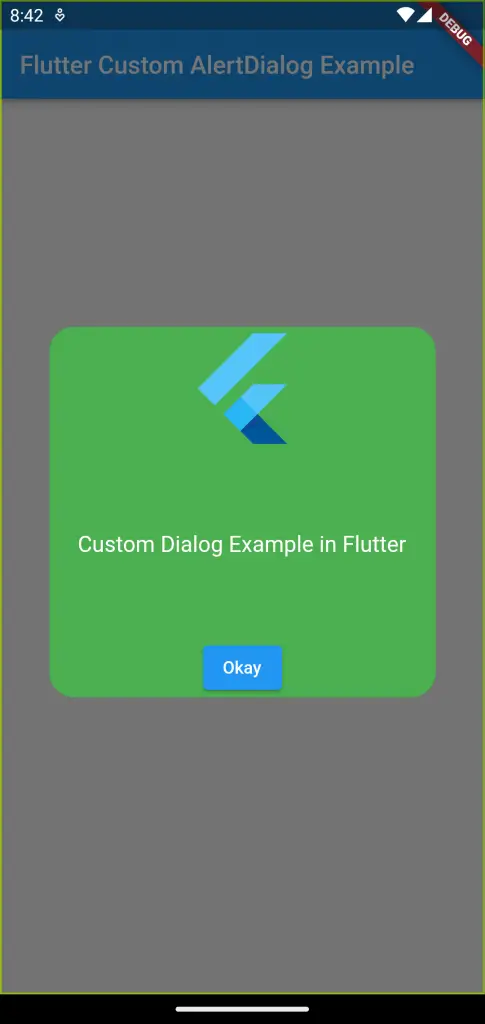 flutter custom dialog