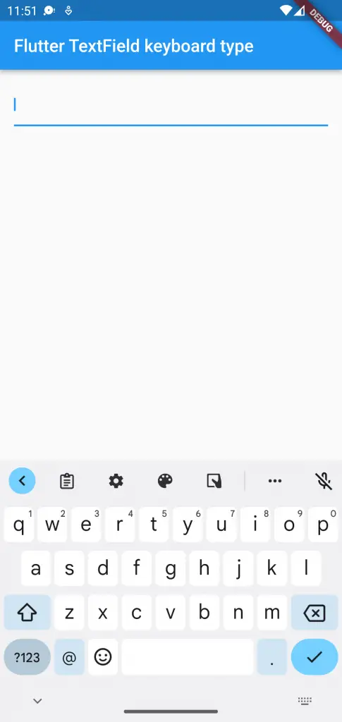 flutter keyboard type example