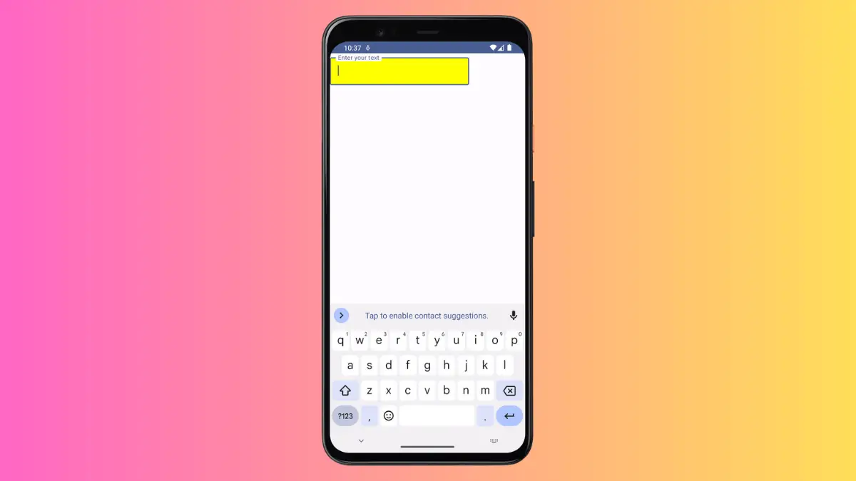 How to Change OutlinedTextField Background Color in Android Jetpack Compose