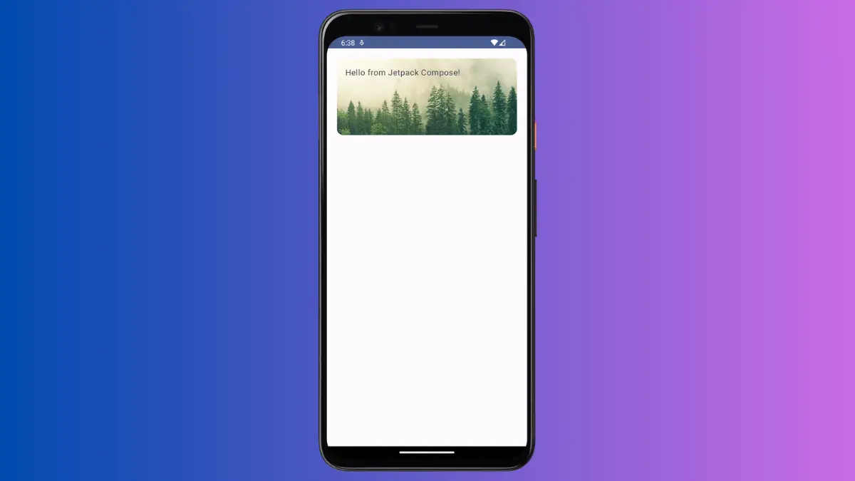 How to Set Background Image for Card in Android Jetpack Compose