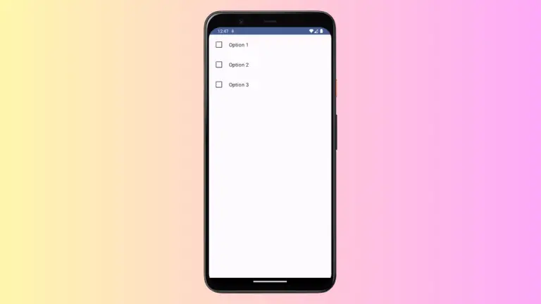 How to Add Checkbox Group in Android Jetpack Compose