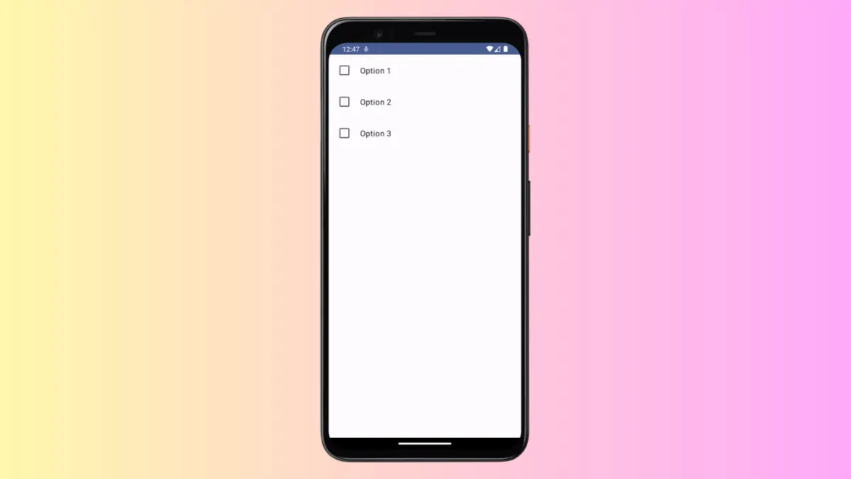 How to Add Checkbox Group in Android Jetpack Compose