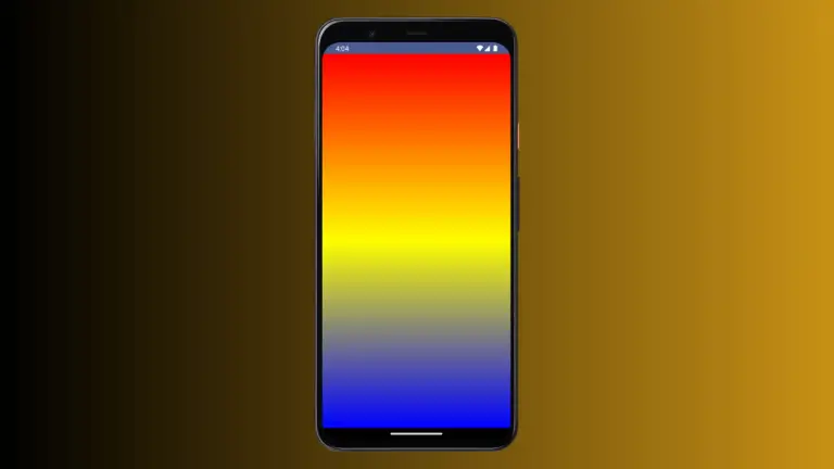 How to Create Vertical Gradient in Android Jetpack Compose