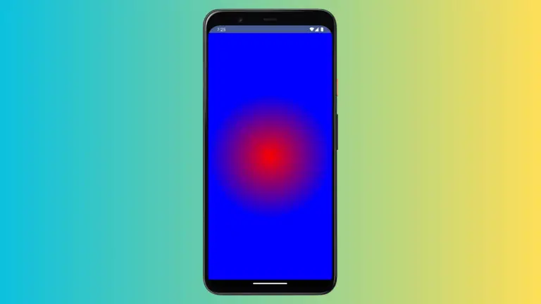 How to Create Radial Gradient in Android Jetpack Compose