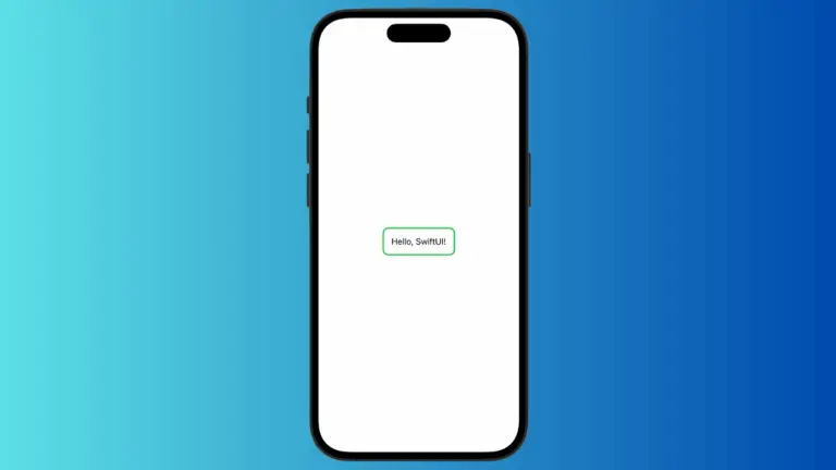 How to Add Borders to Text in iOS SwiftUI