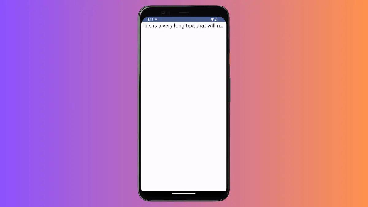 How to Add Ellipsis to Text in Android Jetpack Compose