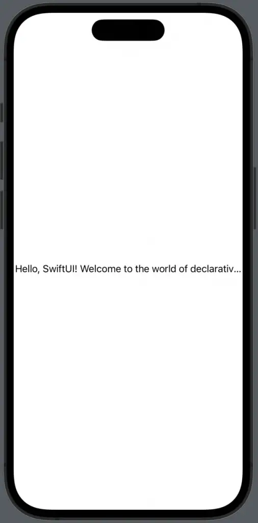 limit Text line SwiftUI