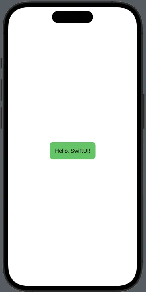 SwiftUI Text background color