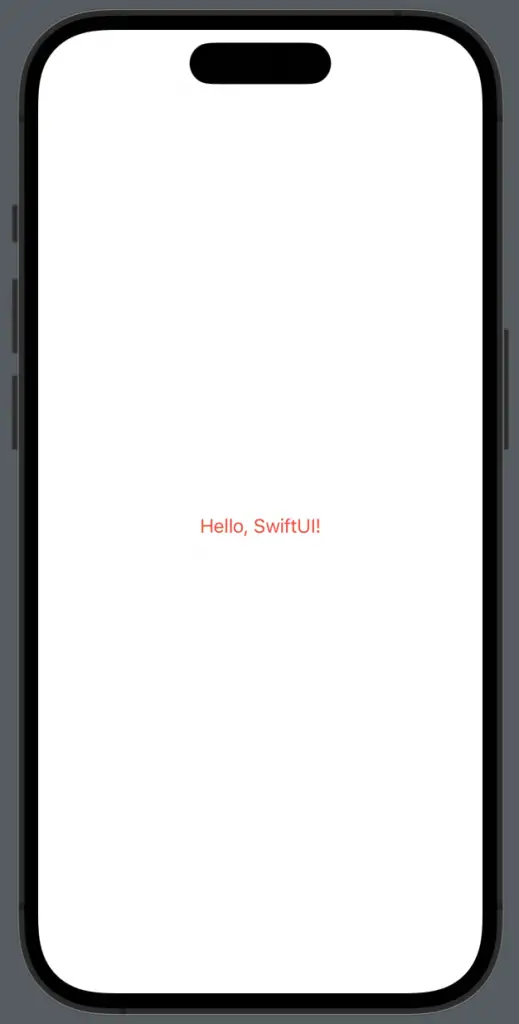 change text color swiftui