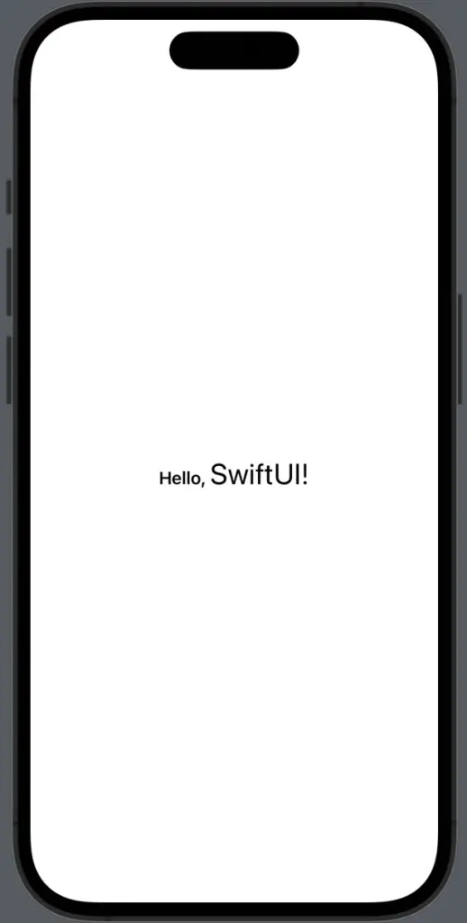 swiftUI font size
