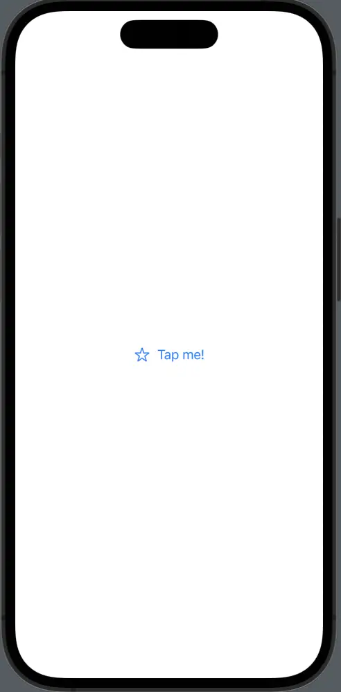 swiftui button with text and image