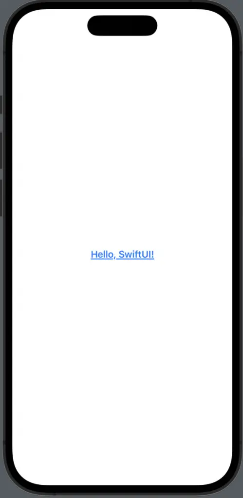 swiftui underlined text