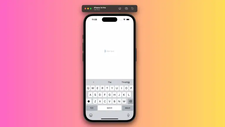 How to Center Text in iOS SwiftUI TextField