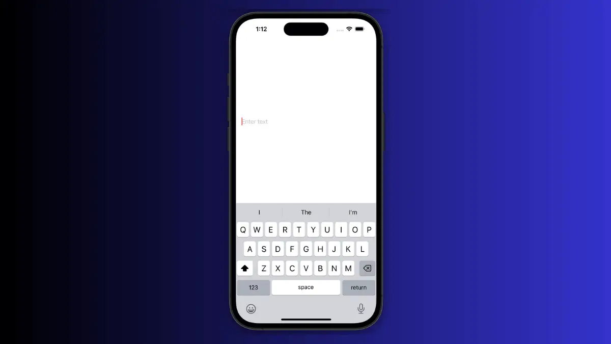 How to Change TextField Cursor Color in iOS SwiftUI