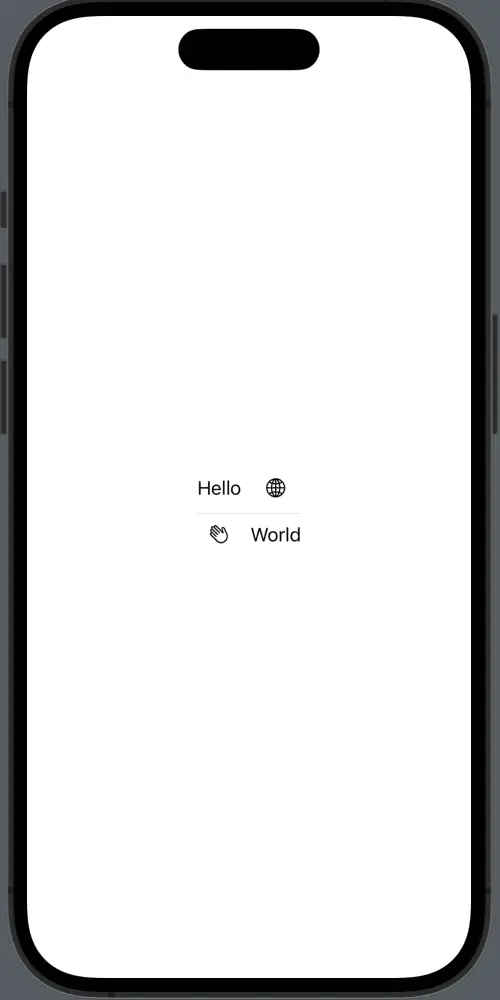 swiftui grid with divider