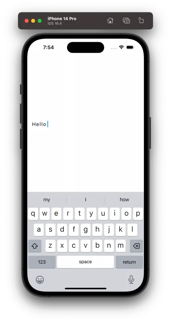 swiftui textfield letter spacing