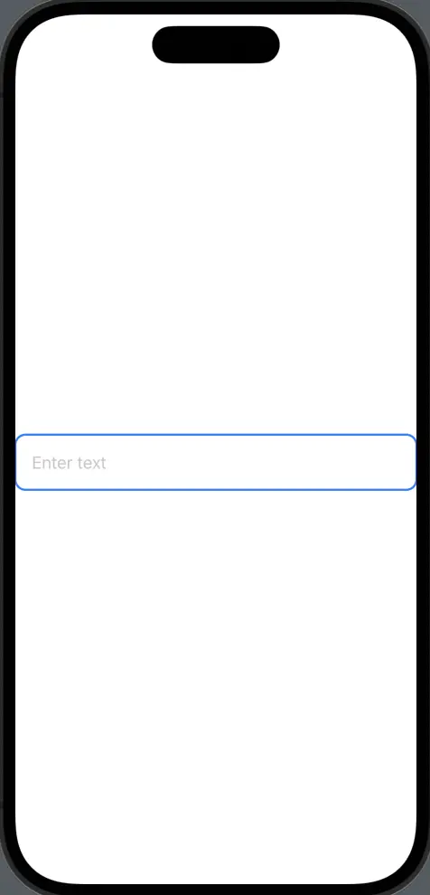 TextField with border swiftui