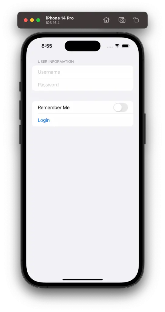swiftui form example