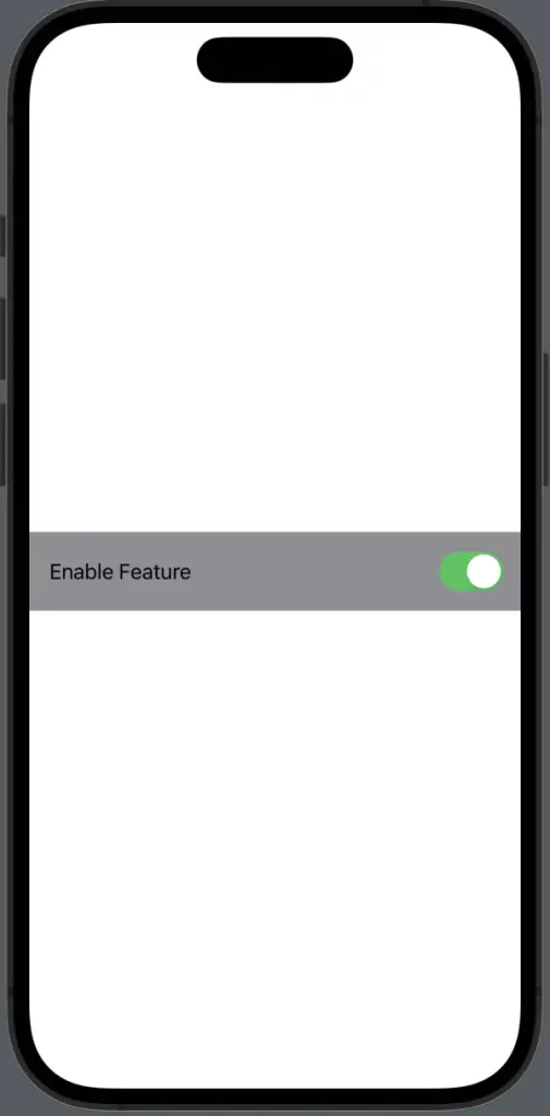 swiftui toggle background color