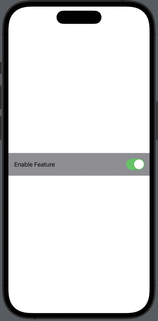 swiftui toggle background color