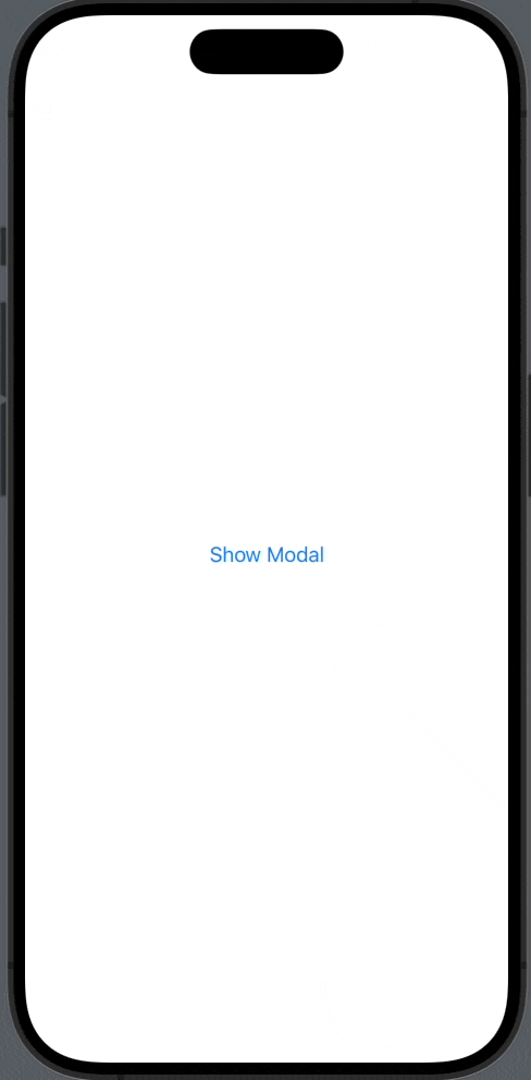 swiftui sheet half screen