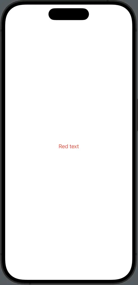 swiftui text color