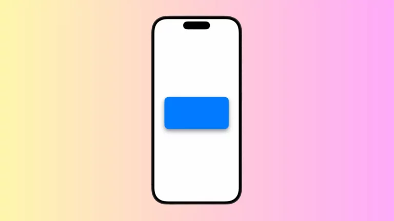 How to Create Rounded Rectangle in SwiftUI