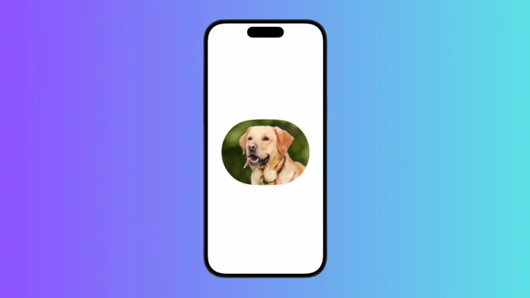 How to Clip Images with Shapes in SwiftUI