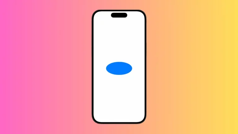 How to Create Oval Shape in SwiftUI