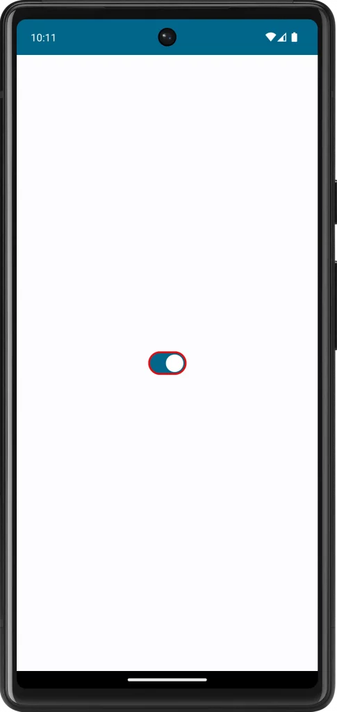 jetpack compose switch border color