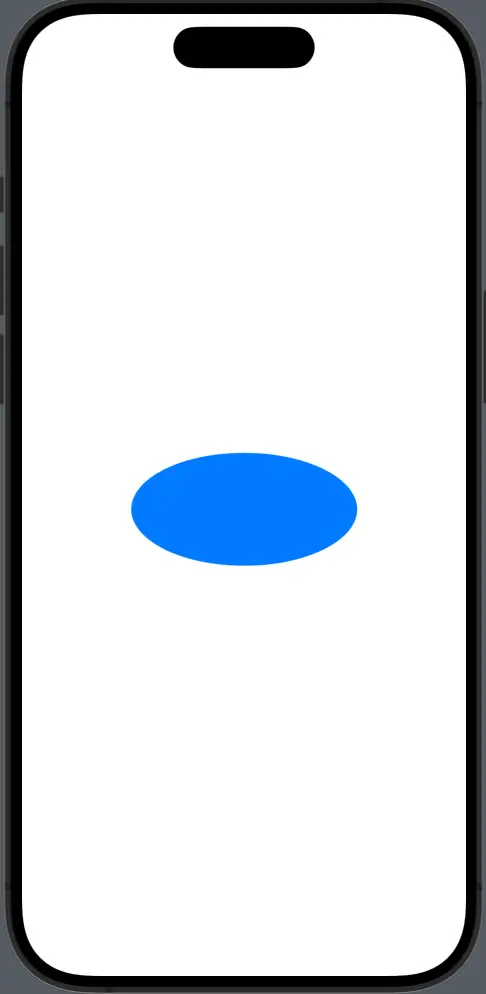 swiftui oval shape