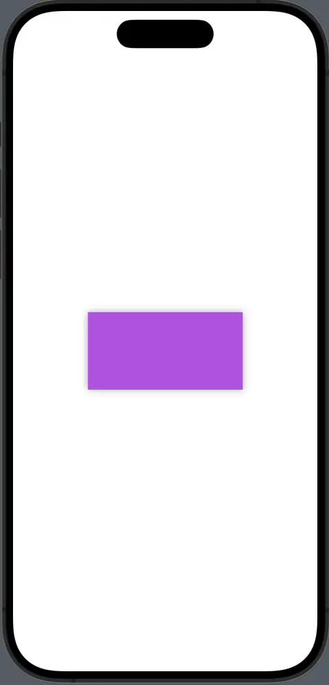 swiftui rectangle with shadows